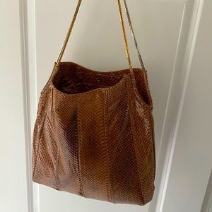 Judith Leiber Snakeskin Bag